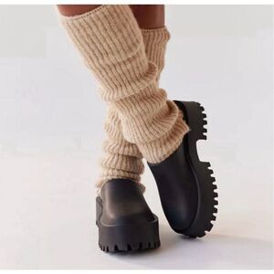 Jeffrey Campbell CLOGGE Black Chunky Platform Clog Mule Shoes Women’s 11